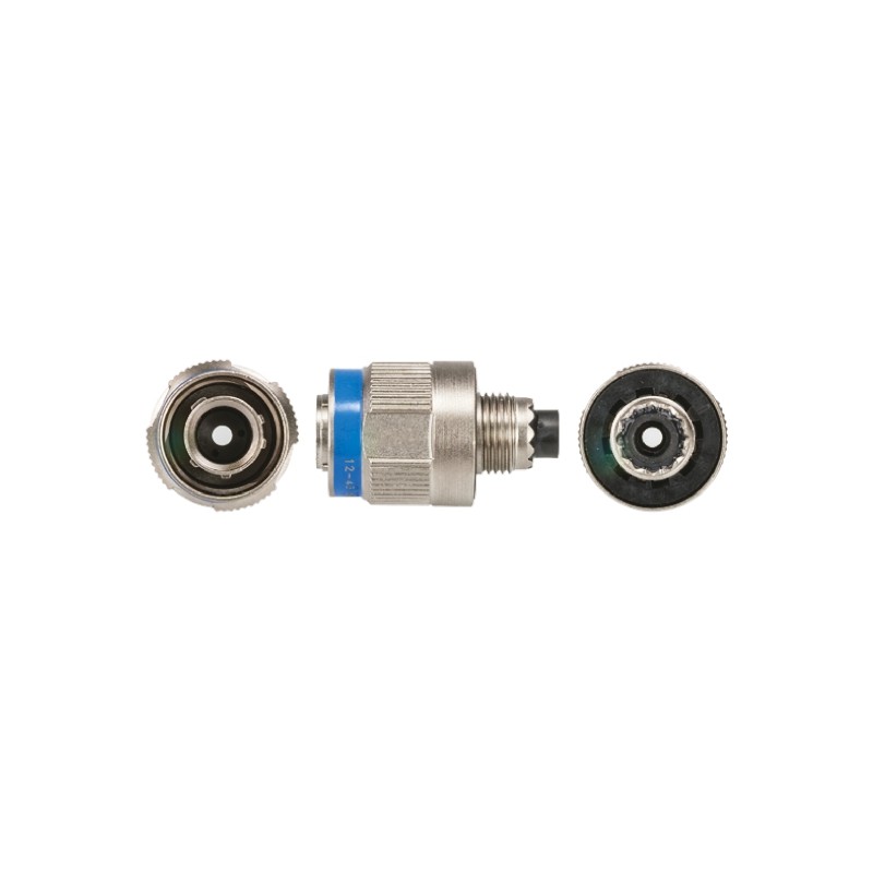 1 pcs - Souriau, 8D 1 Way Cable Mount MIL Spec Circular Connector Plug, Pin Contacts,Shell Size 09, Screw Coupling,