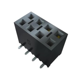 2 pcs - Samtec SSM Series Vertical Surface Mount PCB Socket, 20-Contact, 2-Row, 2.54mm Pitch, Solder Termination