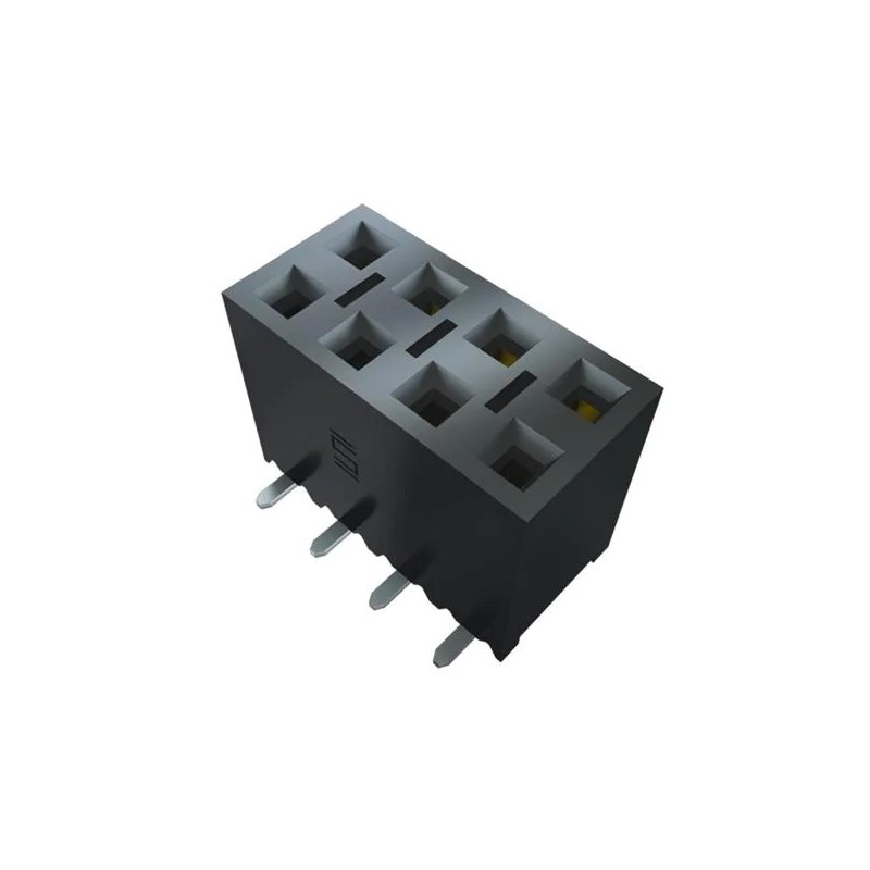 2 pcs - Samtec SSM Series Vertical Surface Mount PCB Socket, 20-Contact, 2-Row, 2.54mm Pitch, Solder Termination