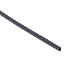 1 Pack of 5 - RS PRO Heat Shrink Tubing, Black 3.2mm Sleeve Dia. x 1.2m Length 2:1 Ratio