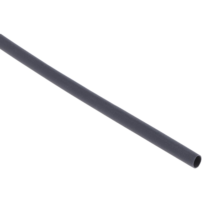 1 Pack of 5 - RS PRO Heat Shrink Tubing, Black 3.2mm Sleeve Dia. x 1.2m Length 2:1 Ratio