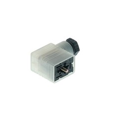 1 pcs - Hirschmann GML 2P+E DIN 43650 B, Female Solenoid Valve Connector, 24 V Voltage