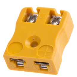 1 pcs - RS PRO Quickwire Thermocouple Connector for Use with Type K Thermocouple, Miniature Size, ANSI Standard