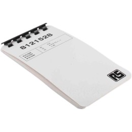 1 pcs - RS PRO Adhesive Cable Markers, Black on White, Pre-printed '0 - 9'