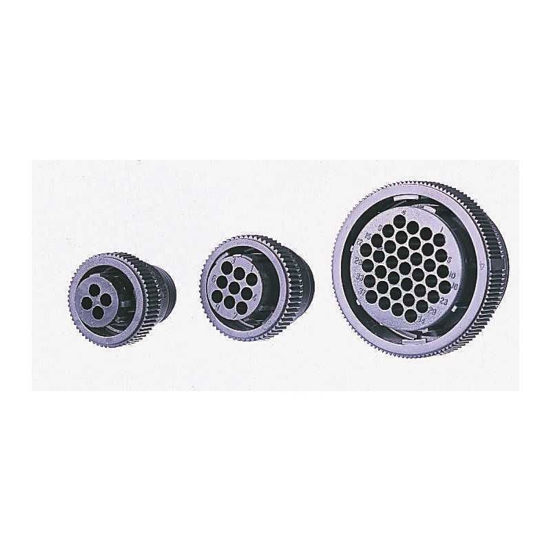 1 pcs - TE Connectivity Circular Connector, 4 Contacts, Cable Mount, Male