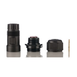 1 pcs - RS PRO Circular Connector, 4 Contacts, Cable Mount, Socket, Female, IP68