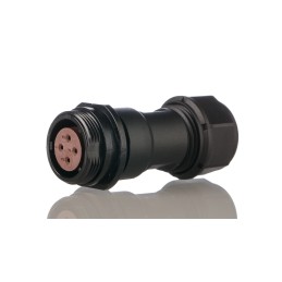 1 pcs - RS PRO Circular Connector, 4 Contacts, Cable Mount, Socket, Female, IP68
