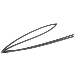 1 pcs - TE Connectivity Adhesive Lined Heat Shrink Tubing, Black 4mm Sleeve Dia. x 1.2m Length 4:1 Ratio, HTAT Series