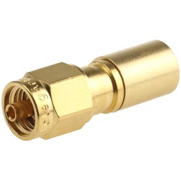 1 pcs - Telegartner, Plug Cable Mount SMA Connector, 50Ω, Crimp Termination, Straight Body