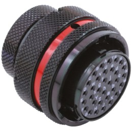 1 pcs - Souriau Circular Connector, 32 Contacts, Cable Mount, Plug, Female, IP67, 8STA Series