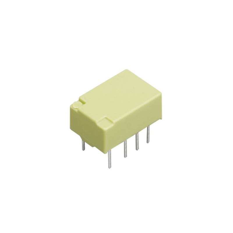 1 pcs - Panasonic PCB Mount Non-Latching Relay, 24V dc Coil, 9.6mA Switching Current, DPDT