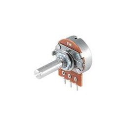 1 pcs : PTN24A-A10025EB - Potentiometers 24mm, 100kohm, 25mm shaft