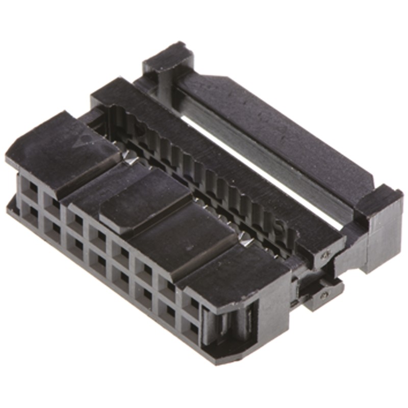 1 pcs - Amphenol ICC 16-Way IDC Connector Socket for Cable Mount, 2-Row