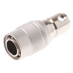 1 pcs - Hirose Circular Connector, 4 Contacts, Cable Mount, Miniature Connector, Plug, Male, HR10 Series