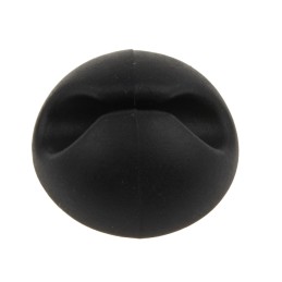1 pcs - RS PRO Black PVC Cable Retainer