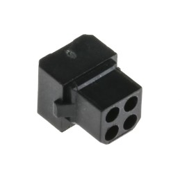 2 pcs - HARWIN Datamate L-Tek Series Straight Cable Mount PCB Socket, 4-Contact, 2-Row, 2mm Pitch, Crimp Termination