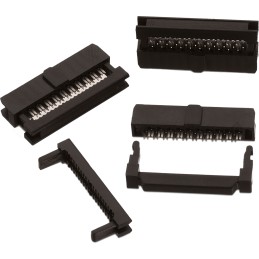 2 pcs - Wurth Elektronik 34-Way IDC Connector Socket for Cable Mount, 2-Row