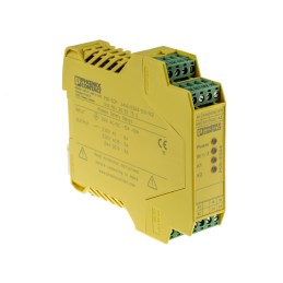 1 pcs - Phoenix Contact Dual-Channel Emergency Stop, Safety Switch/Interlock Safety Relay, 24V ac/dc, 2 Safety Contacts