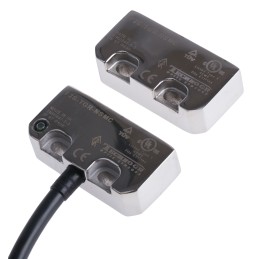 1 pcs - Omron F3S-TGR-N_C Series Magnetic Non-Contact Safety Switch, 24V dc, Stainless Steel Housing, NO/2NC, 2m Cable