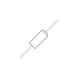 1 pcs : T322E476K020AT - Tantalum Capacitors - Solid Leaded 20volt 47uF 10% Lead Free