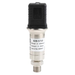 1 pcs - RS PRO Pressure Sensor, 0bar Min, 0.1bar Max, Current Output, Relative Reading