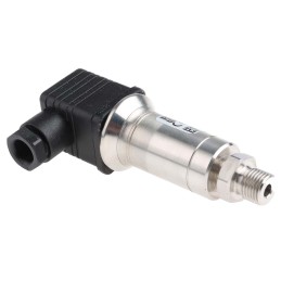 1 pcs - RS PRO Pressure Sensor, 0bar Min, 0.1bar Max, Current Output, Relative Reading