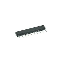 1 pcs : MSP10A0110K0FEJ - Resistor Networks & Arrays 10Kohms 10pin 1% Low M-SIP