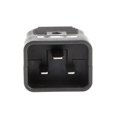 1 pcs - Schurter C20 Cable Mount IEC Connector Male, 16A, 250 V
