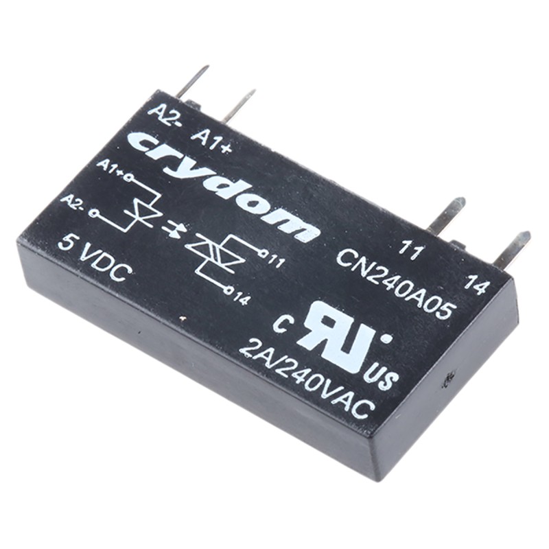 1 pcs - Sensata / Crydom CN Series Solid State Relay, 2 A Load, PCB Mount, 280 V ac Load, 12 V dc Control