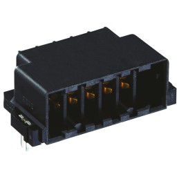 1 pcs - Hirose FX30B Series Right Angle Through Hole Mount PCB Socket, 5-Contact, 1-Row, 3.81mm Pitch, Solder Termination