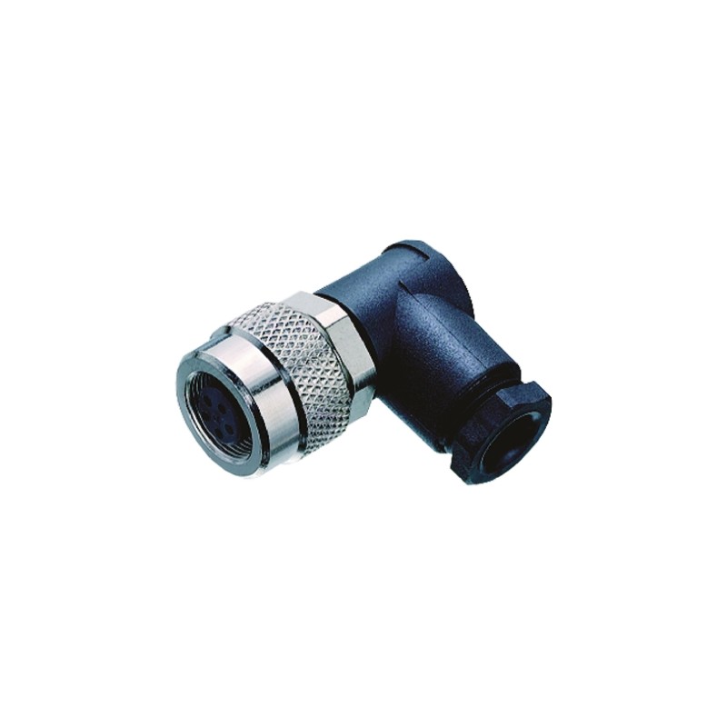 1 pcs - binder Circular Connector, 2 Contacts, Cable Mount, M9 Connector, Socket, Female, IP67, 712 Series