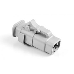 2 pcs - Amphenol Industrial, ATM Automotive Connector Plug 4 Way, Crimp Termination