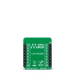 1 pcs - MikroElektronika MIKROE-4521, SWI EEPROM Click EEPROM Add On Board for AT21CS01 for mikrobus Socket