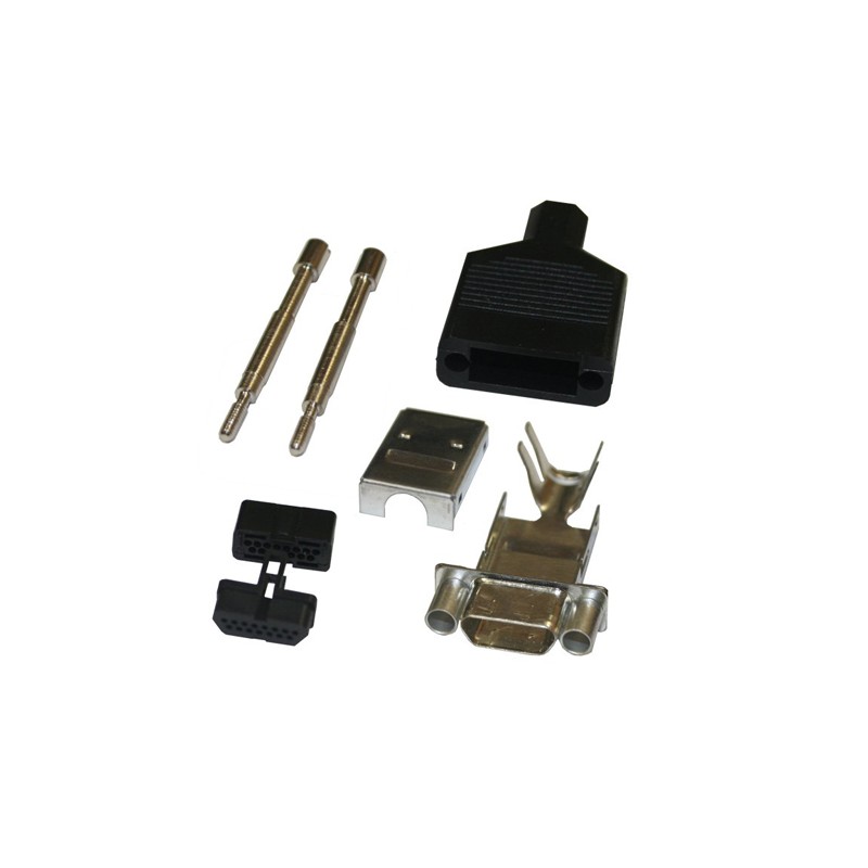 1 pcs - Norcomp 960, MICRO-D 15 Way D-sub Connector Socket