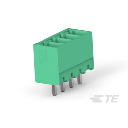 10 pcs - TE Connectivity 3.5mm Pitch 10 Way Vertical Pluggable Terminal Block, Header, Through Hole, Solder Termination