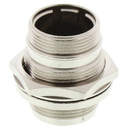 1 pcs - Hirose Circular Connector, 20 Contacts, Panel Mount, Miniature Connector, Socket, Male, IP67, IP68, HR22 Series