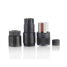 1 pcs - Phoenix Contact Circular Connector, 5 Contacts, Cable Mount, M12 Connector, Plug, Female, IP65, IP67, SACC Series