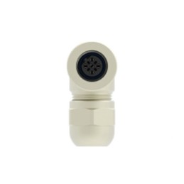 1 pcs - TE Connectivity Circular Connector, 5 Contacts, Cable Mount, M12 Connector, Socket, Female, IP67, T411 Series