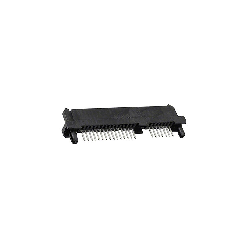 2 pcs - Molex, Serial ATA 1.27mm Pitch Backplane Connector, Female, Vertical, 1 Row, 22 Way, 87779