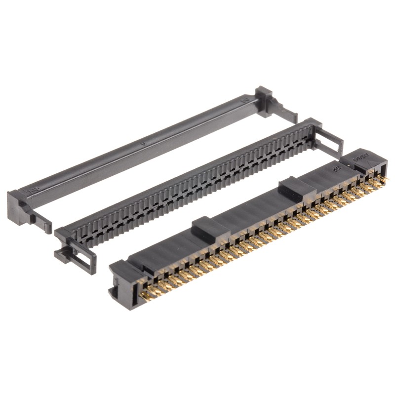 1 pcs - Hirose 50-Way IDC Connector Socket for Cable Mount, 2-Row