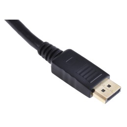 1 pcs - RS PRO Male DisplayPort to Male DisplayPort, PVC Cable, 4K @ 60Hz, 3m