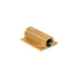 1 pcs : HS100 2R55 F - Wirewound Resistors - Chassis Mount 100W ALUMINUM HOUSED WIREWND RES 2.55Ohm