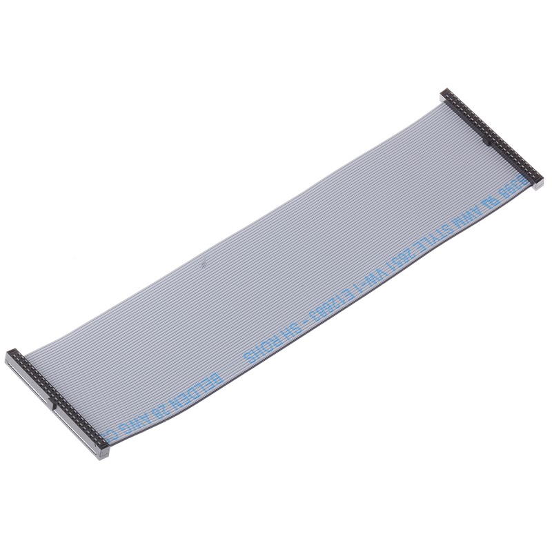 1 pcs - Samtec TCSD Series Flat IDC Socket Cable Assembly, 2x25-Way, 2mm Pitch, 200mm Length, Tiger Eye IDC to Tiger Eye IDC