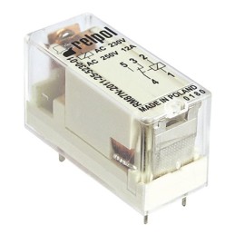 1 pcs - Relpol PCB Mount Power Relay, 24V ac Coil, 12A Switching Current, SPDT