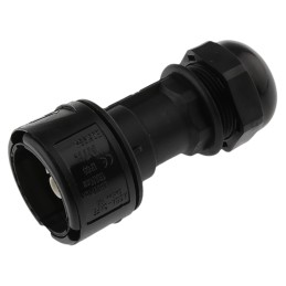 1 pcs - 3 Pole IP68 Rating Cable Mount Male Mains Inline Connector Rated At 16A