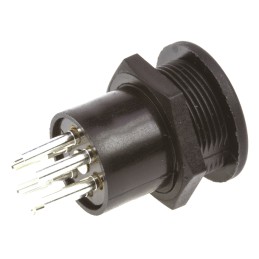 1 pcs - Bulgin Power Connector Panel Mount, Solder Termination, 3A, 50 V ac