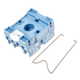 1 pcs - Finder 90 250V ac DIN Rail Relay Socket, for use with 60.13