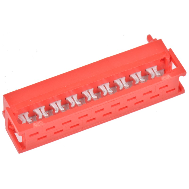 1 pcs - TE Connectivity 18-Way IDC Connector Plug for Cable Mount, 2-Row