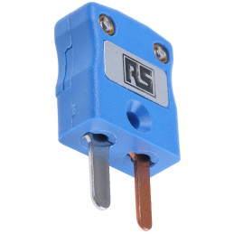 1 pcs - RS PRO In-Line Thermocouple Connector for Use with Type T Thermocouple, Miniature Size, BS Standard