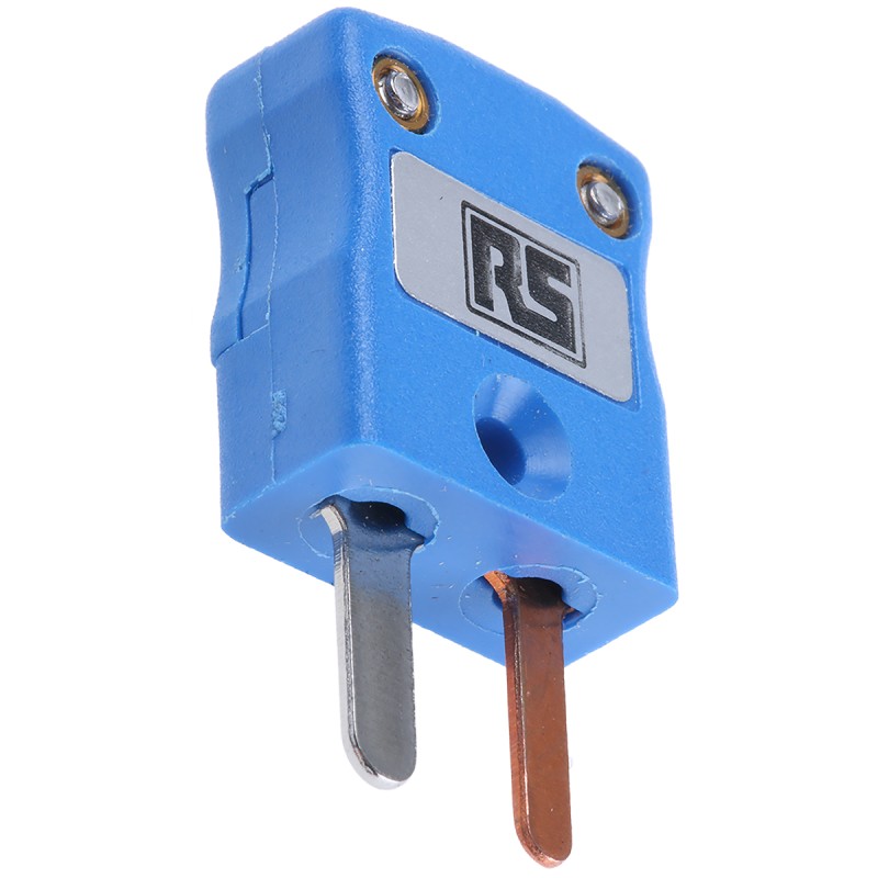 1 pcs - RS PRO In-Line Thermocouple Connector for Use with Type T Thermocouple, Miniature Size, BS Standard
